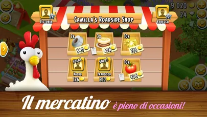 Scena colorata di un gioco di fattoria